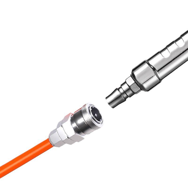 Stainless Steel Leak-Proof Dust Blowing Gun with Long Nozzle and Strong Blowing Force