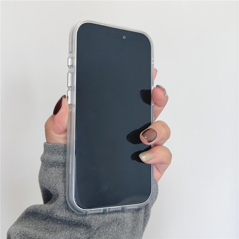 Minimalist Gradient Magnetic Bracket for Apple 17 Pro Max/15 Pro/16 Pro, Solid Color Korean Style Phone Accessory