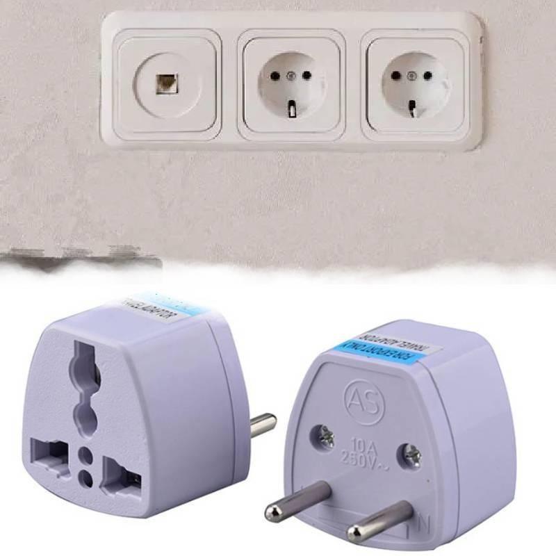 Universal Power Adapter Plug Ce Certified For Uk Eu Us Au De Standard Conversion