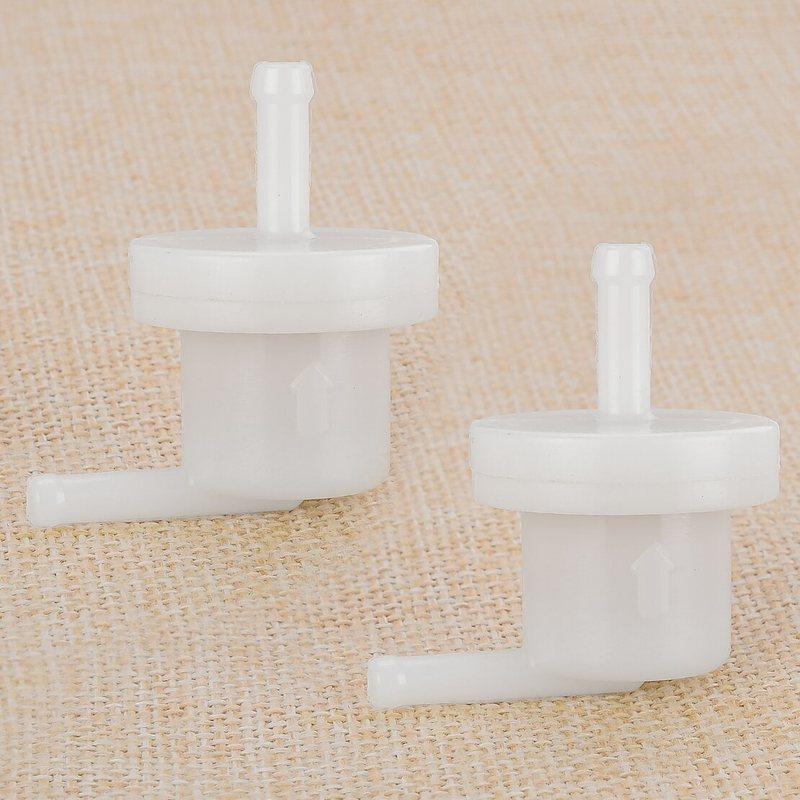 16900-GET-003 2pcs Fuel Filter White Plastic Fit for Honda Metropolitan Ruckus 50 NPS50 2003 2004 2005 2006 2007 2008 2009