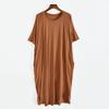 Summer Night Dress Women Short Sleeve Modal Cotton Nightshirt Female Loose Long Nightgowns Summer Women's Home Clothes