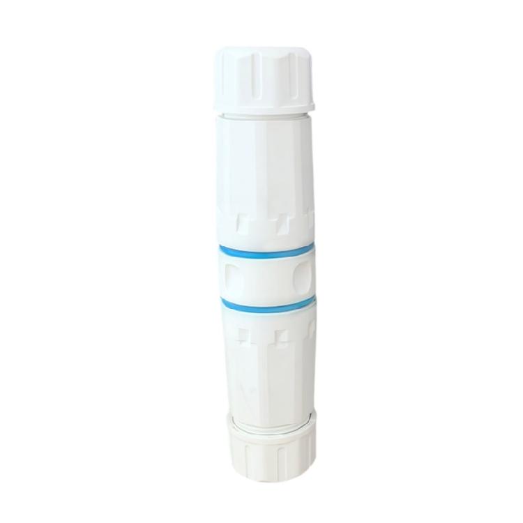 Quick Connection Shielded RJ45 Coupler Cat6 IP68 Waterproof Connector for Reliabled Outdoor Networking