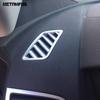 For Mitsubishi Eclipse Cross 2017-2024 2025 Carbon Fiber Front Upper Air Condition Vent Outlet Cover Trim Interior Accessories