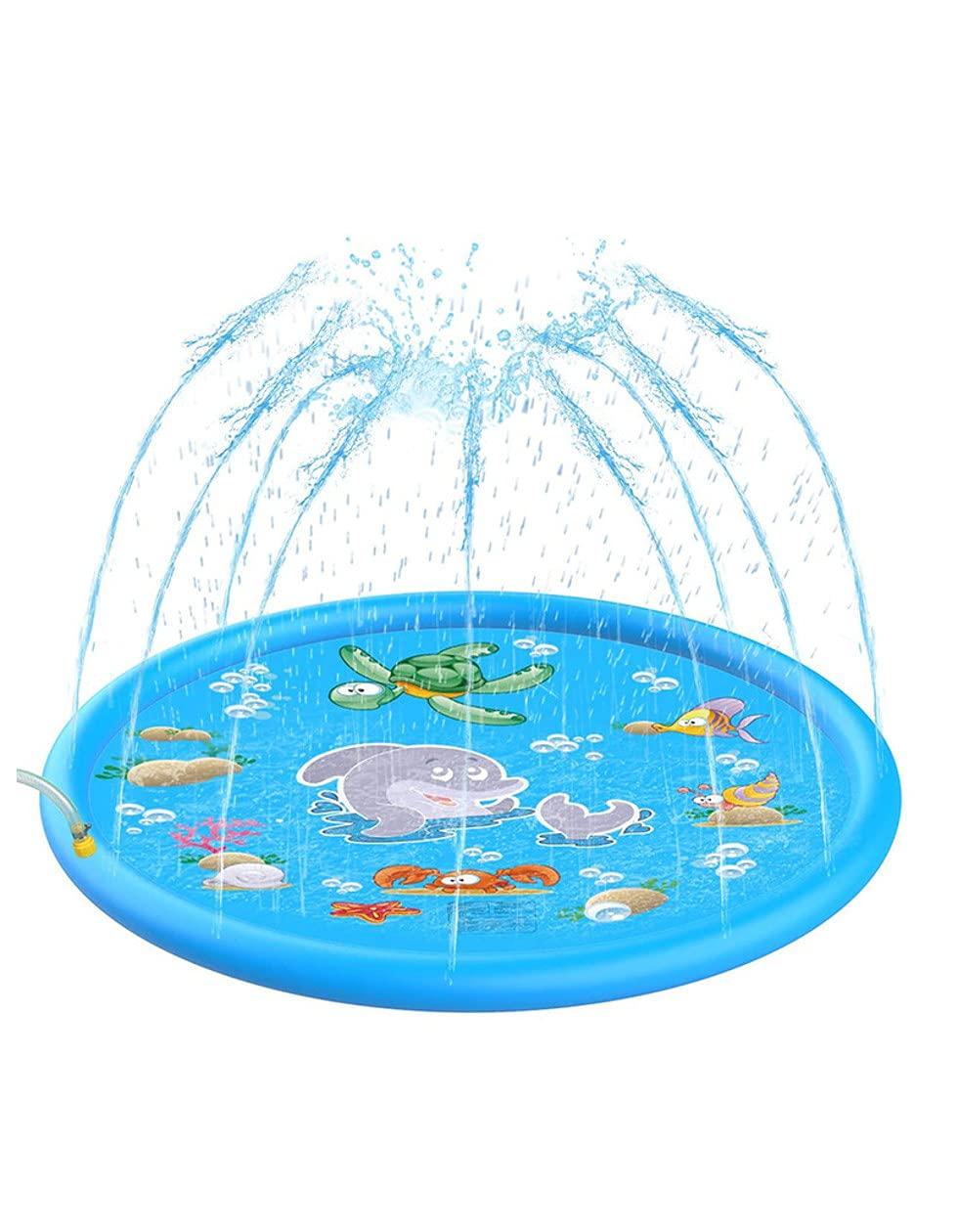 

Water Outdoor Home Fountain Fountain Kids [Little Swallow] Pool, Pool, Pool, Children s Pool, Pool, Mat, (150cm) синий