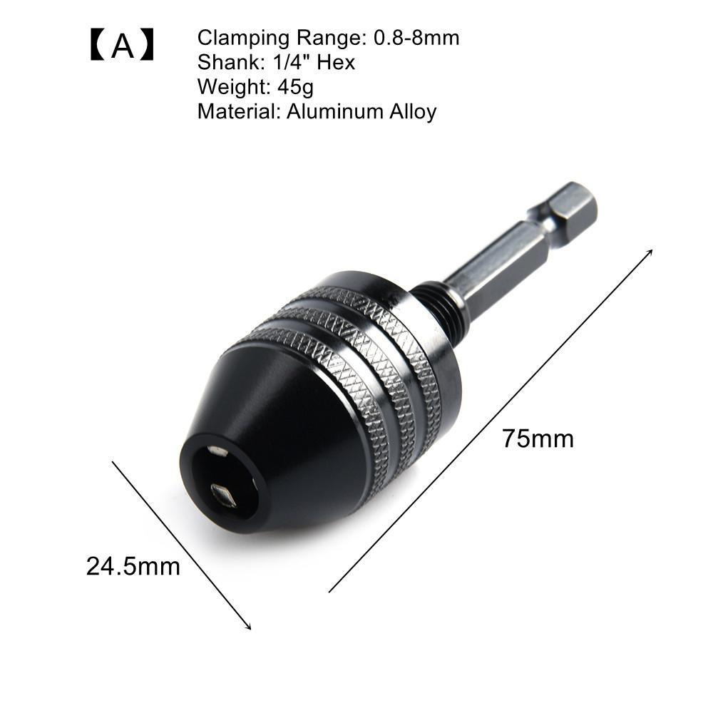 Alloy Drill Chuck Adapter Hex Shank Drill Bits Adapter New Hand Tool