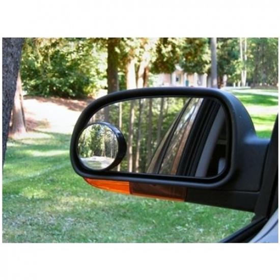Convex BLIND SPOT MIRROR Towing Reversing Driving SELF-ADHESIVE Car Van Bikes x2 5060361853535|