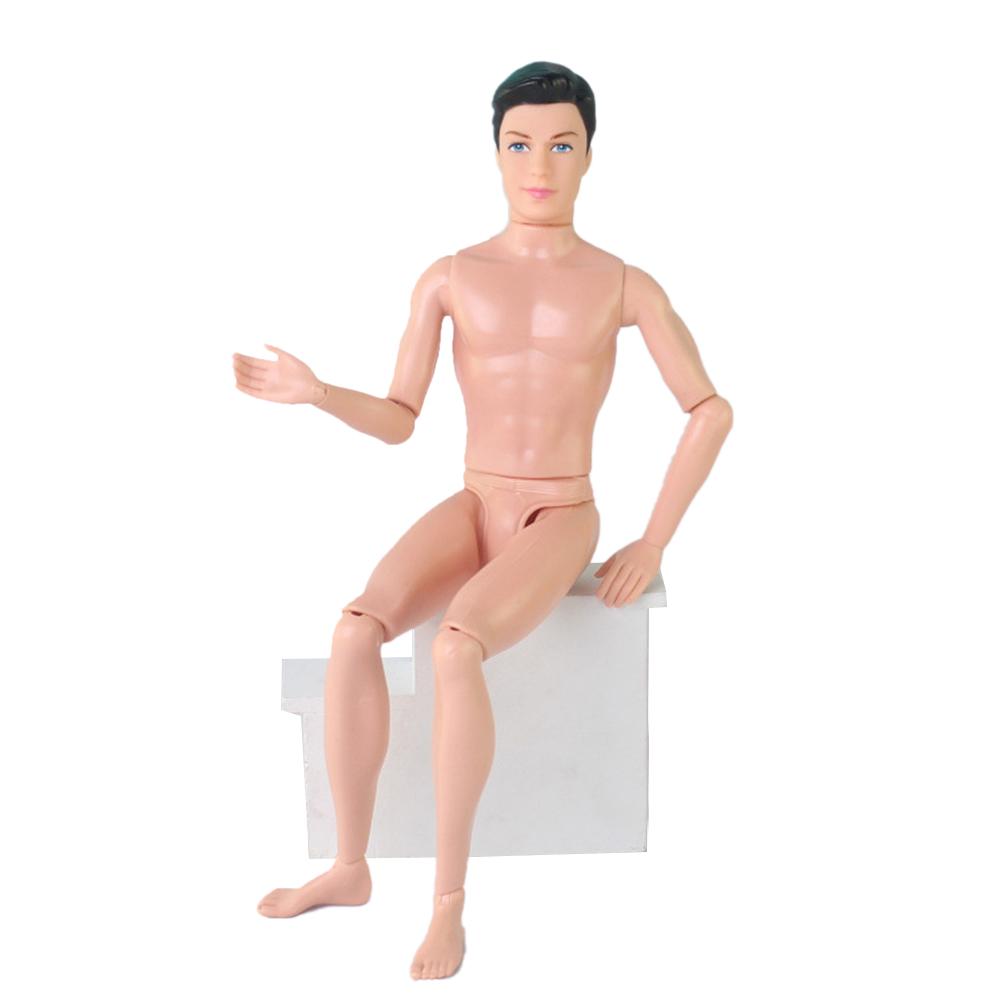14 Movable Jointed Doll Male Plastic Man Naked Body Model Dolls Girl Gift Child Toys