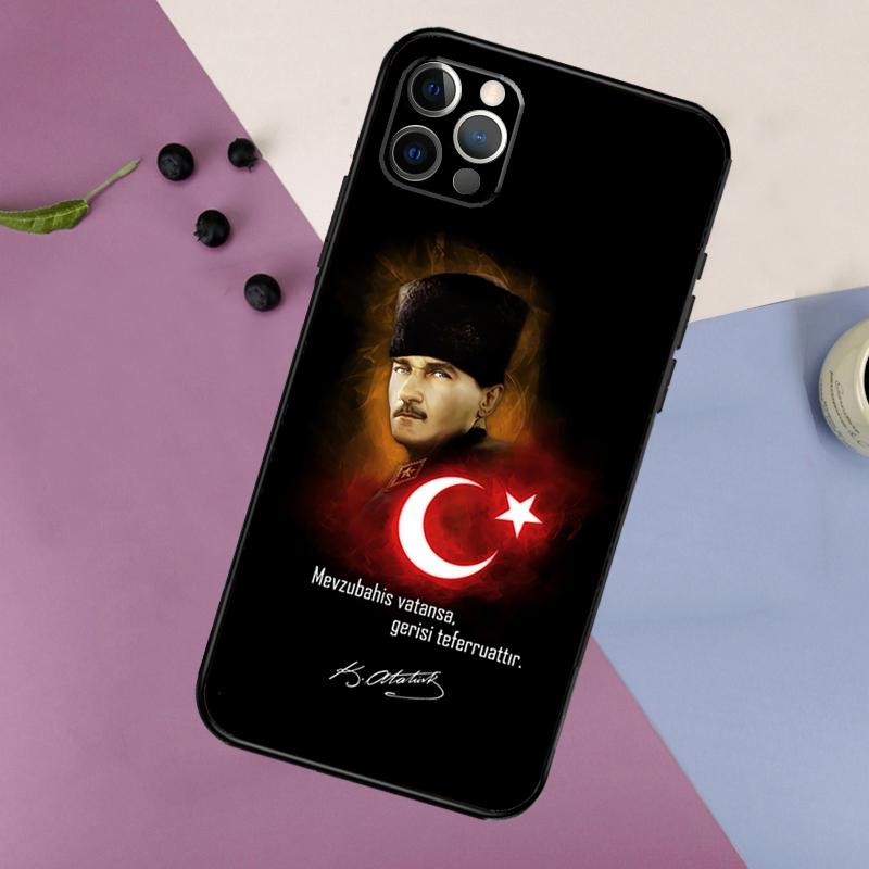 Turkey Turkish Flag Phone Case For iPhone 16 15 14 13 12 11 17 Pro Max 13 mini 16 Plus 16e 17 Air Bumper Cover