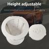 Outdoor Travel Toilet for Fishing, Hiking, Campervan, Folding Camping Toilet Portable Toilet for Adults with Lid & Seats