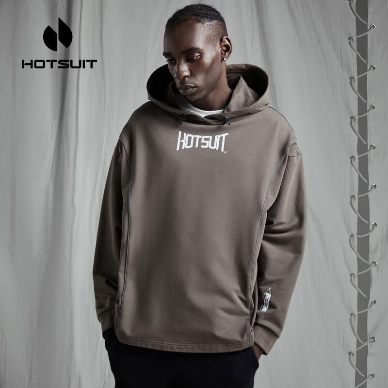 HOTSUIT 50229203 Толстовка-пуловер с капюшоном M