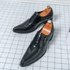 Herren Slipper Luxusmarke Leder Anzugschuhe Atmungsaktiv Slip-On Einfarbig Formell Lässig Schuhe Handgefertigt Designer Herrenschuhe Mokassin