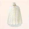 Niedlicher Kinderkostüm Umhang Mesh Elegantes Kleid Cape Neu Mädchen Prinzessin Umhang Karnevalsparty