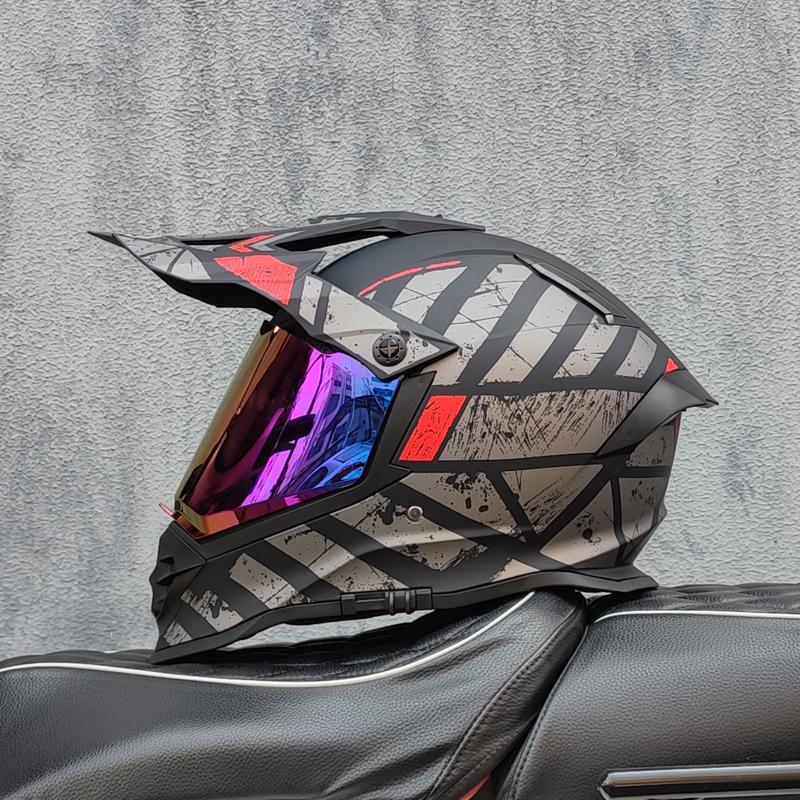 Casca Motocicletă ATV Dirt Bike Downhill Cross Capacete Da Motocicleta Cascos Motocross Off Road Cască Cu vizieră