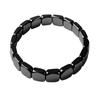 Hematitarmband För Män Återta Din Kant Självförtroende Naturlig Hematitsten Pärlförsedd Elastisk Läkningsarmband Gåva Smycken