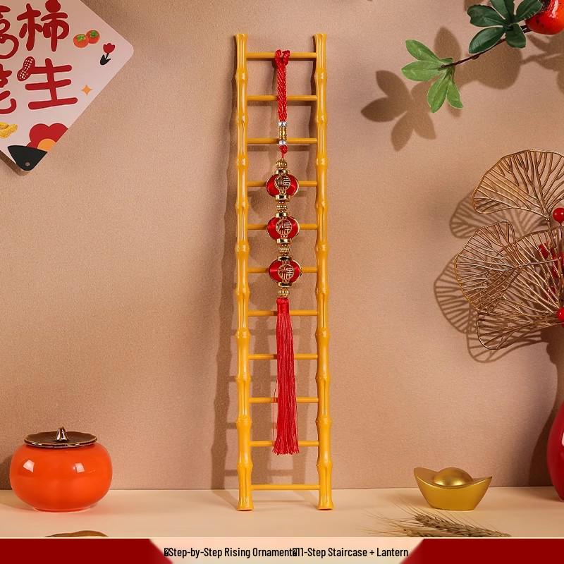 Housewarming Fortune Fruit Bucket Ornament Set - New Home Ceremony Essentials Complete