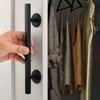 Aluminium Zinc Zinc Alloy Self-Adhesive Door Handle No-Drilling Barn Door Handle  Furniture