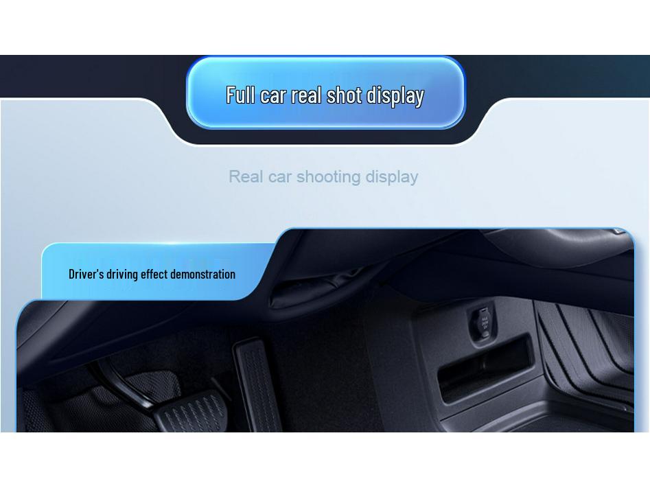 Changan Deep Blue S09 2025 TPE Floor Mats: Six-Seater Car Interior Carpet Accessories