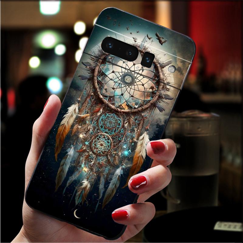 Phone Case For Google Pixel 10 Pro 9 Pro XL 9A 8 7 6 Pro Pixel 8A 7A 6A Pixel 8 7 6 5 Dream catcher