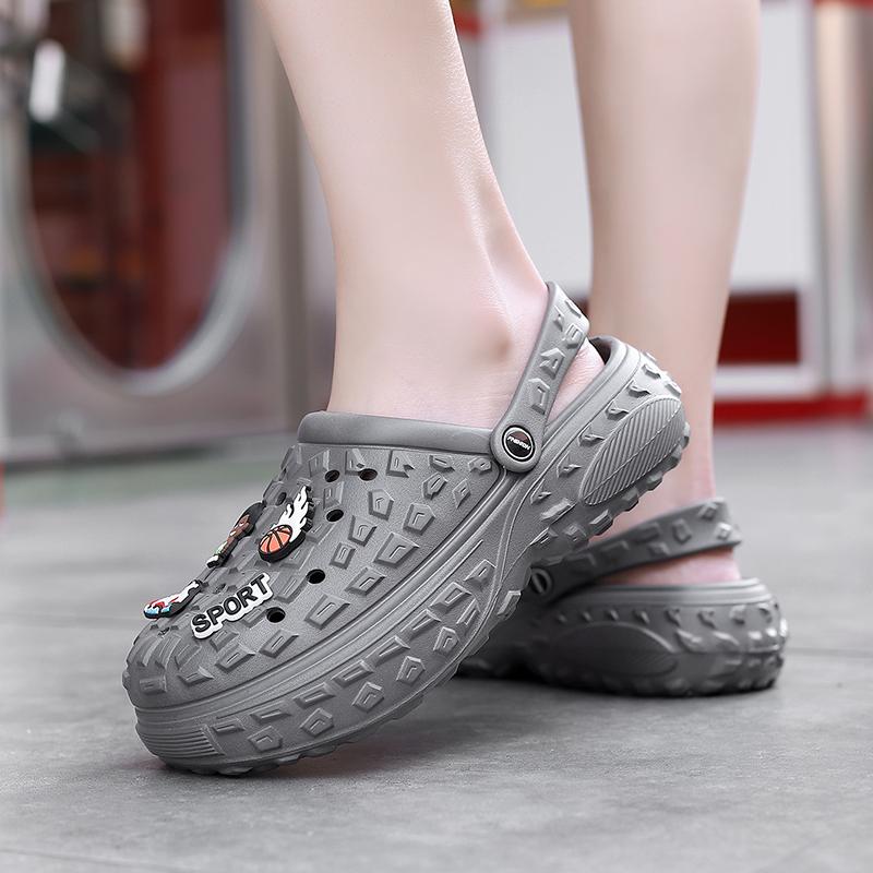 Fashion Flat Sandals Men Shoes 2024 Slippers Men Garden Platform Sandals Man Summer Sandals Male Sneakers Outdoor Flip Flops Home Clogs