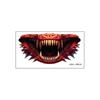 Long-lasting Zombie Cosplay Props Waterproof Bloody Makeup Tattoo Sticker  Festival Carnival