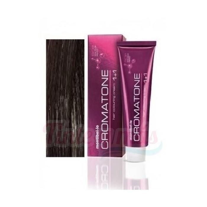 Coloration Montibello - Noir, Chrome 60 g - Couleur 6.16