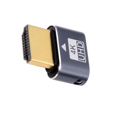 Cablecc 4K HDMI Virtual Display Adapter with DDC EDID Dummy Headless Ghost Display Emulator for HDTV 1.4 Plug, 4K@60Hz