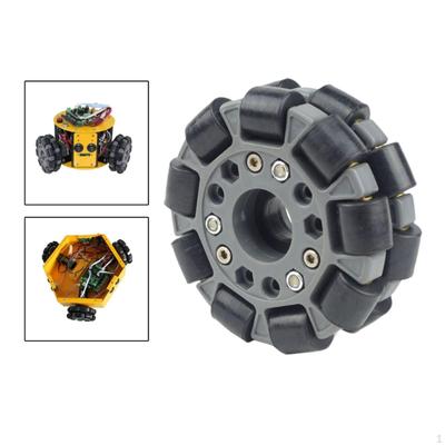 Robot Omnihjul Flerrettet DIY Lekekomponenter 3,94 tommer Montering Erstatter Gummihjul