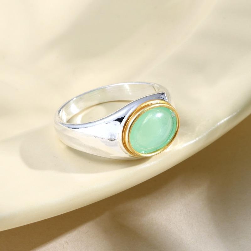 Stylish, Elegant and Warm Women's Sapphire Gemstone Ring Jewelry, Simple Retro Jewelry