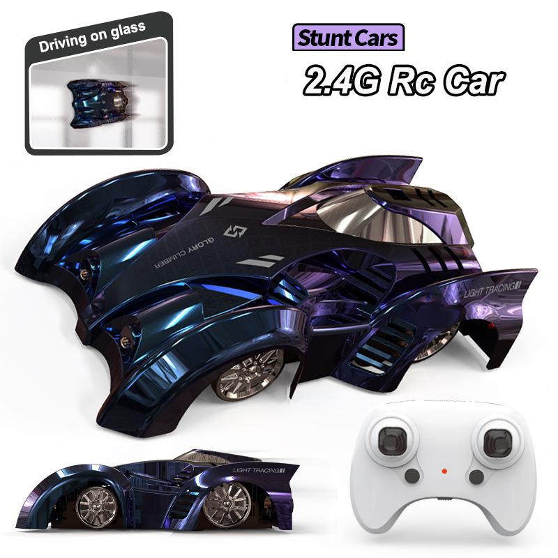 Upgraded Wall Climbing Remote Control Car Competition Lighting Drift Stunt Car 2.4G Car Toy Children's Christmas Gift