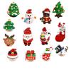 Christmas Micro Blocks Building Sets for Kids Adults Educational Toys for children girl gift DIY Model Bricks for Birthday Gifts