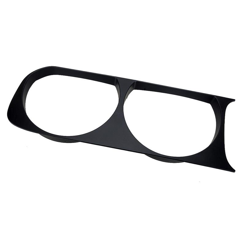 68051526AA Front Right Headlight Lamp Bezel Frame Trim Fit for Dodge Challenger 2008 2009 2010 2011 2012 2013 2014 Black ABS