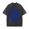 Jesaja 43 2 Durch tiefe Wasser werde ich mit dir sein Wale Angespült Vintage Kurzarm Locker Streetwear T-Shirt