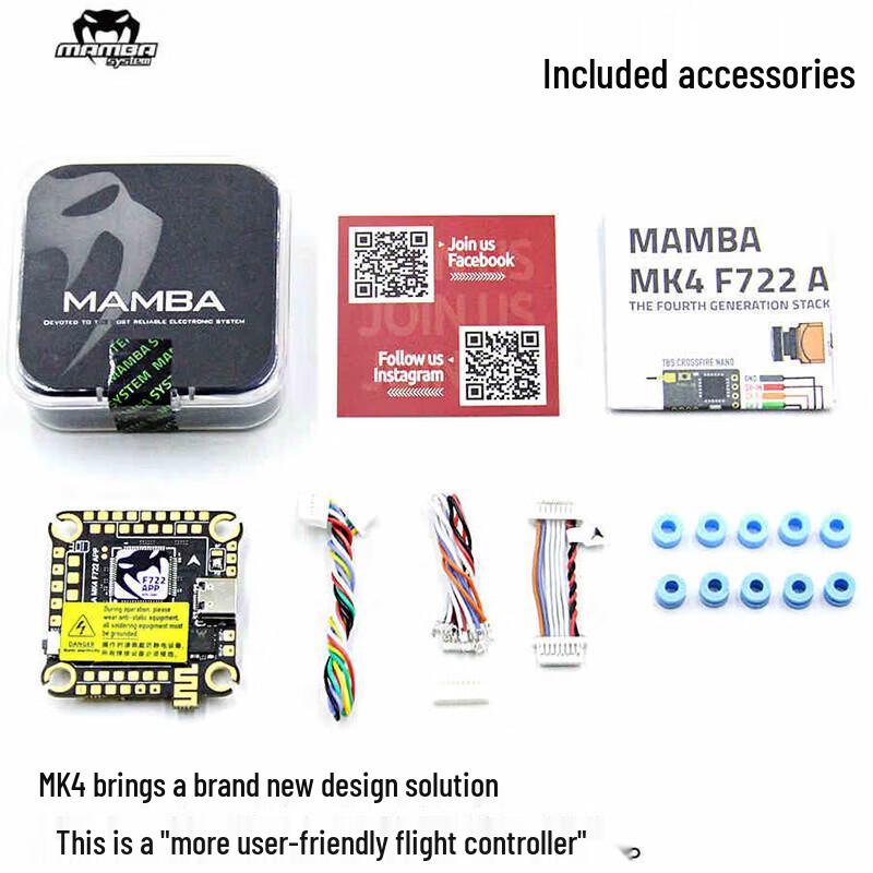 

DIATONE Mamba MK4F722 APP Flight Controller