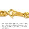 Kihei-Armband aus reinem Gold K24 W6 Seiten 18 cm 10 g Mint-zertifizierter Stempel Gold-Kihei-Kette Doppelstopper 6 Seiten doppelt 6 Seiten Hergestellt in Japan