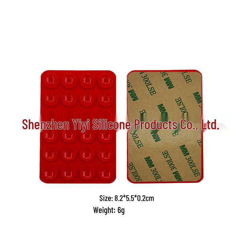Silicone Phone Holder: Portable, Anti-slip, Stable Suction Cup Back Sticker