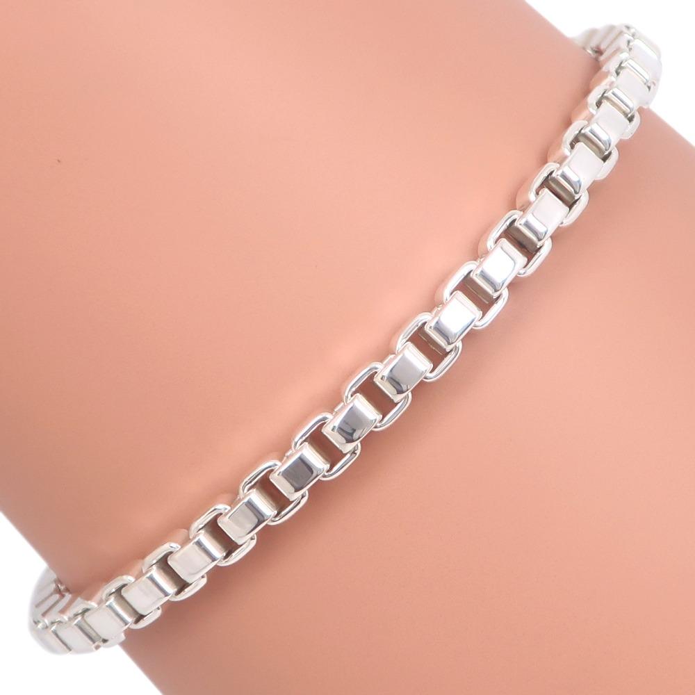 TIFFANY&Co. Venetian Bracelet Silver925 15.2g Women Used