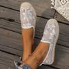 Summer Formal Shoes Women Women'S Summer Fashion Solid Color Mesh Surface Flower Casual Shoes Non Slip Zapatos De Mujer