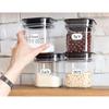 CHUBBIEE Removable Waterproof Food Labels, Write-on Kitchen Labels for POP Food Storage Containers, Jars and Home Organization, Pantry & Spice