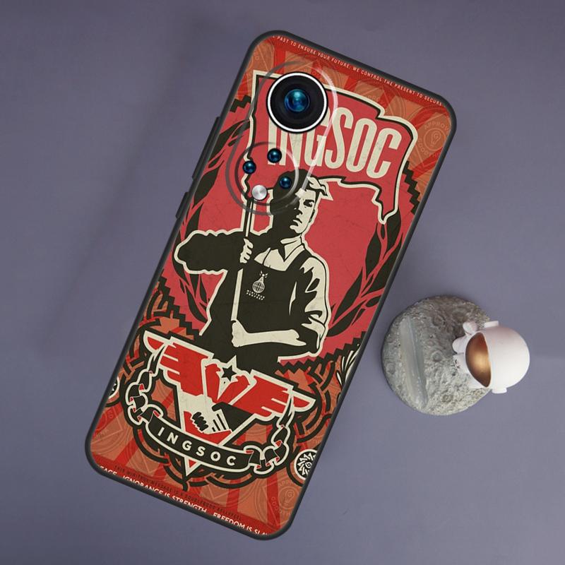 1984 George Orwell For Huawei Honor Magic 5 Lite 70 50 X8 X9 a P20 P30 P40 P50 P60 Pro P Smart Nova 9 5T Case