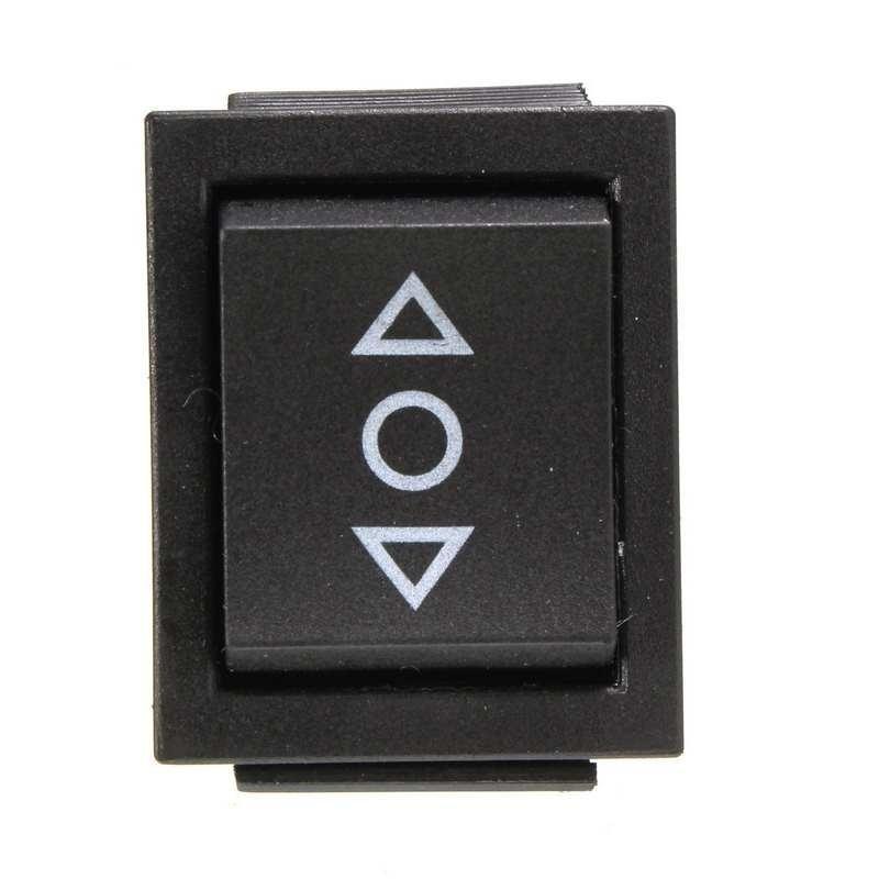 Interruttore a bilanciere momentaneo per alzacristallo elettrico a 6 pin CA 250 V/10 A 125 V/15 A