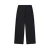 Fila Original Fashion Simple Classic Retro Sports Style Versatile Comfortable Loose Woven Casual Pants Women Bottoms Black F51W629801FBK
