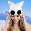 Wear-resistant Warm Ski Mask Hats Windproof Head Knitted Hat Fashion Winter Glasses Caps  Outdoor