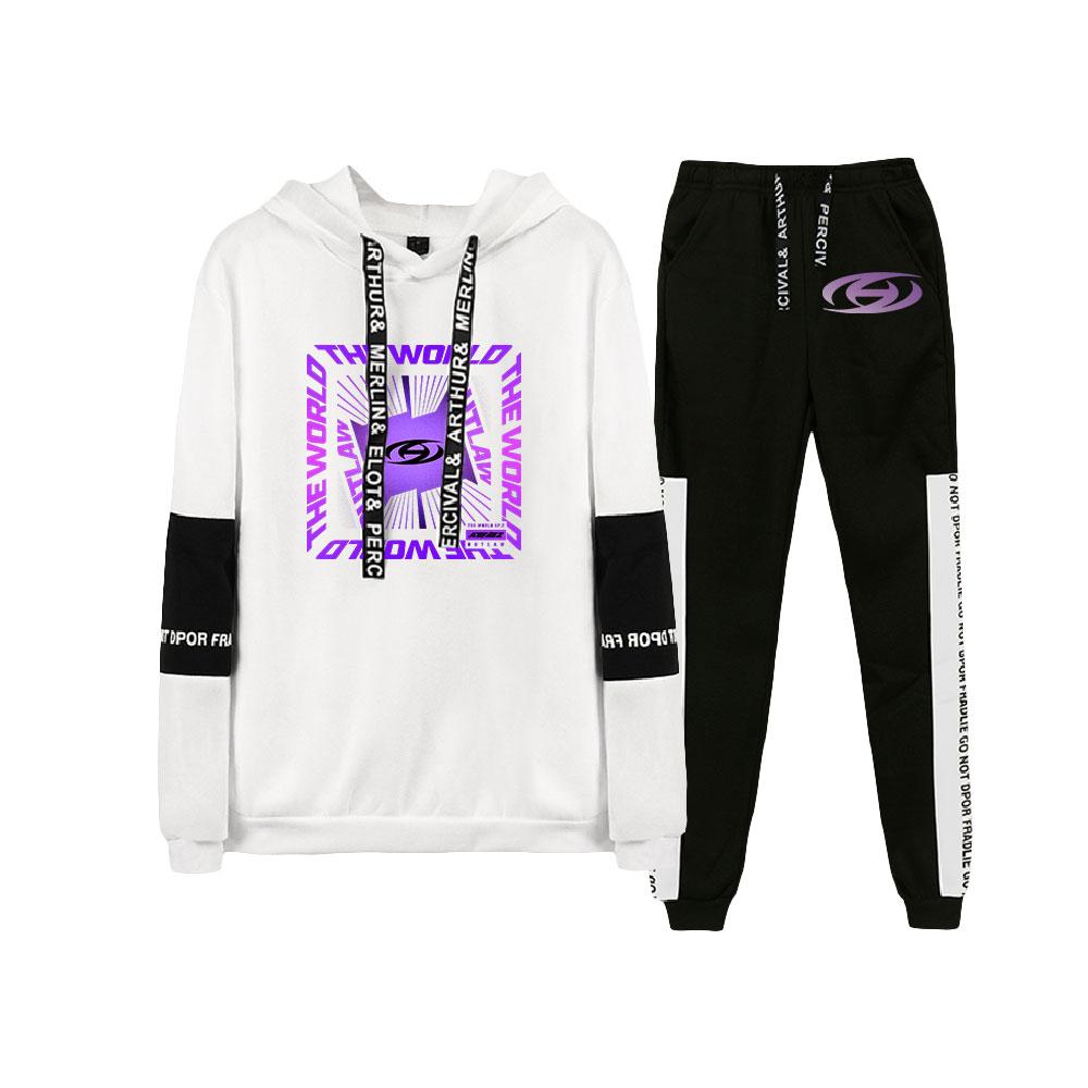 

Мужская мода для поклонников THE WORLD EP.2 OUTLAW Спортивные комплекты Толстовка + брюки Толстовки Комплекты из 2 предметов Толстовки Спортивный костюм Спортивная одежда