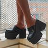 Fashion New Fashion Designer Women's Slippers for Large-sized Women Wear Slippers of Size 34-43 Summer 11cm Thick-bottomed Zapatos Mujer