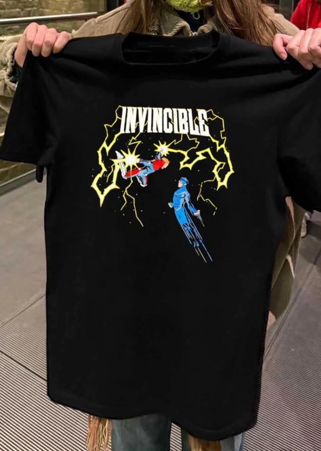Invincible Vs Powerplex All Size S-5Xl Unisex T-Shirt L