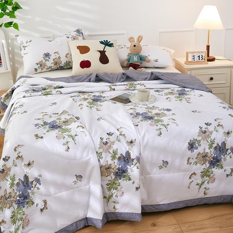 Yalu All-Cotton Floral Breathable Summer Quilt