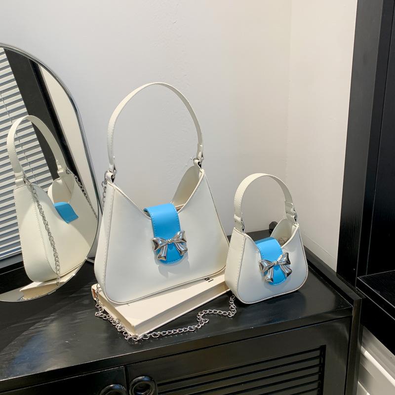 Fashionable Candy Color Handbag Spring New Versatile Ins Niche Commuter Chain Crossbody Bag for Women