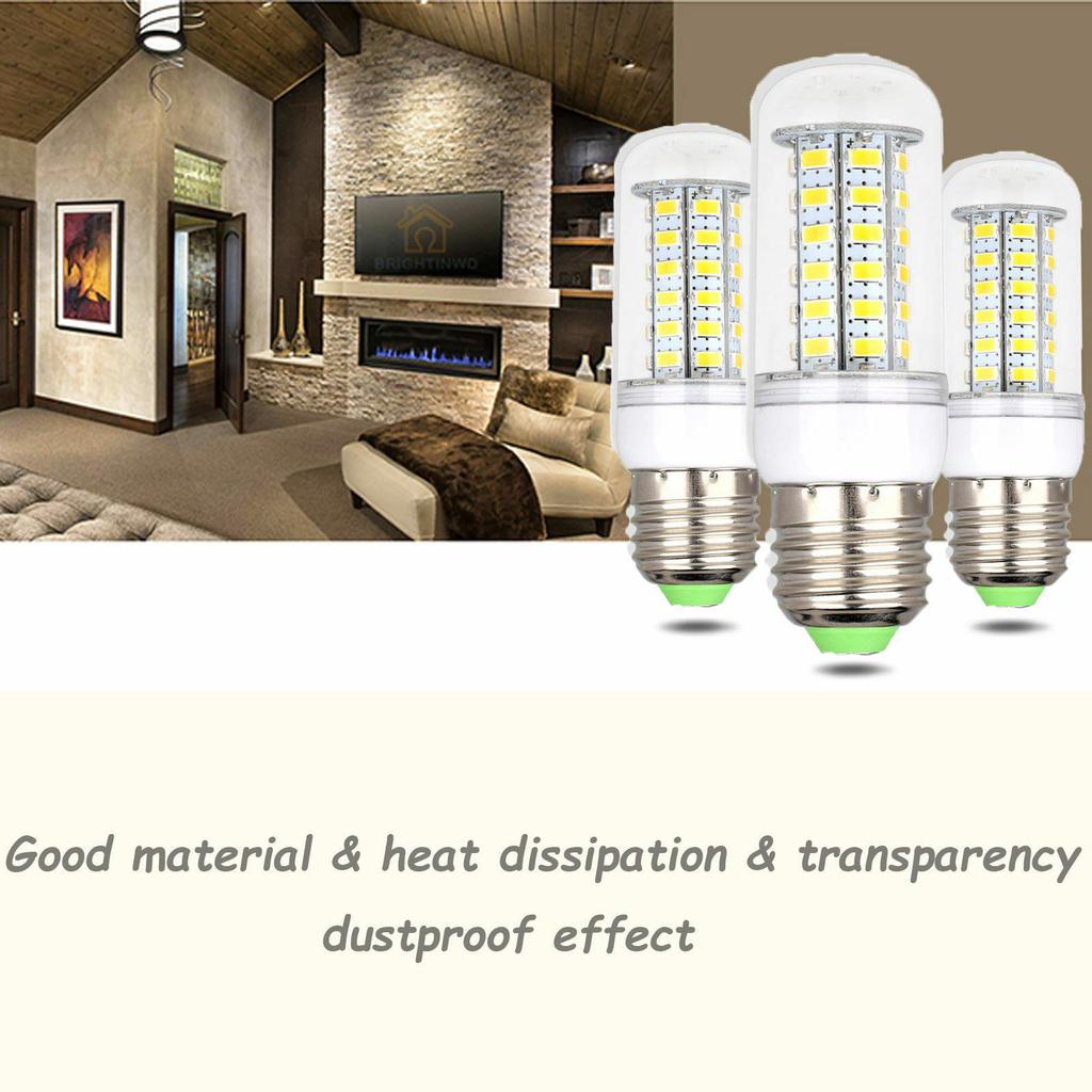 72 LED Corn Bulb E27 E14 B22 220V LED Lamp 5730 SMD Light Lighting Bulbs Lamp