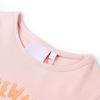 T-shirt pour enfants rose clair 92/104/116/128/140