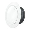 1pc Duct Vents Round Louvered Vents  Interior ABS Grille Ventilation Adjustable Air Vol 75mm/100mm/125mm/150mm/200mm
